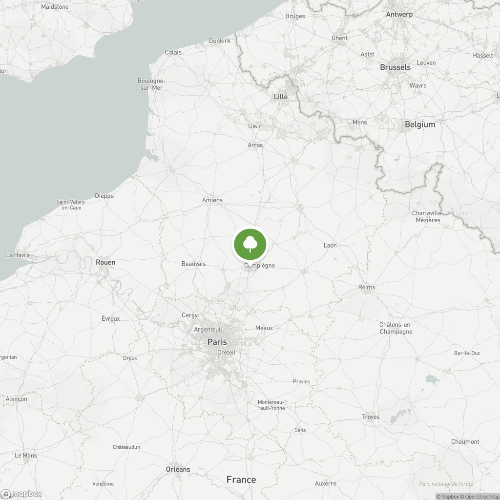 Matz Map Ressons-Sur-Matz - France